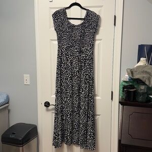 loralette Raelynn Shirred Bodice Maxi Dress